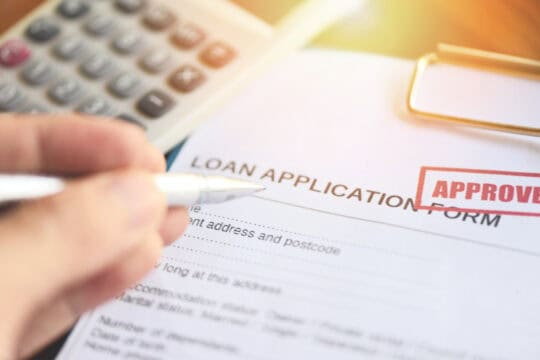 Calculator and loan application